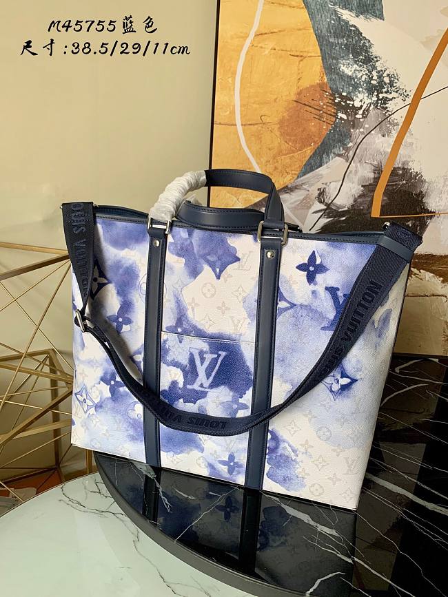 Louis Vuitton New Tote GM Monogram Watercolor blue M45754 - 1