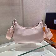  Prada Re-Edition 2005 Nylon Bag Pink 1BH204 - 5