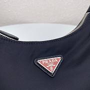 Prada Re-Edition 2005 Nylon Bag Black -Red 1BH204 - 3