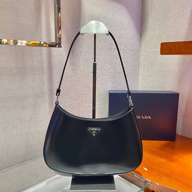 Prada Cleo shoulder bag black 27cm 1BC156 - 1