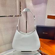 Prada Cleo shoulder bag white 30cm 1BC156 - 4