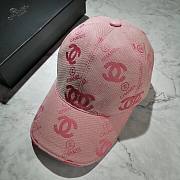 Chanel pink hat - 2