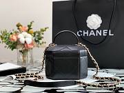 Chanel Lambskin Small Vanity Case AS2630 Black - 2