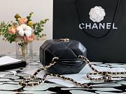 Chanel Lambskin Small Vanity Case AS2630 Black - 5