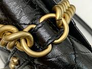 Chanel FlapBag Black Leather AS2696 - 5