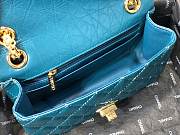 Chanel Quilted Calfskin Small 2.55 A37586 Blue - 6