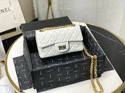 Chanel Quilted Calfskin Small 2.55 A37586 White - 6