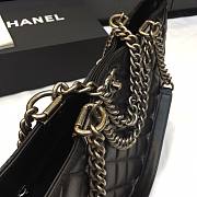 Chanel Dallas Calfskin Shopping Bag Black - 6