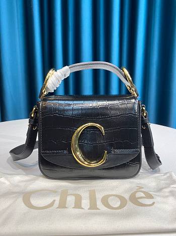 Chloe mini C bag in black