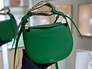 	 Chloe kiss purse in small grain calfskin green - 4