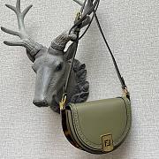 Fendi Moonlight crossbody bag in green - 3