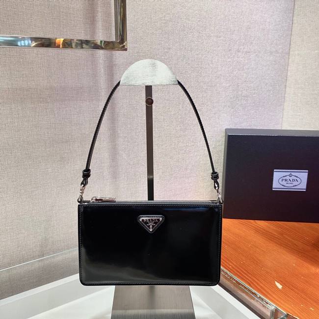 Prada Saffiano leather mini bag in black - 1