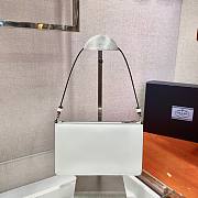 Prada Saffiano leather mini bag in white - 6