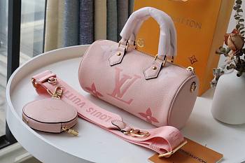 Louis Vuitton Papillon BB Pink Bag M45707