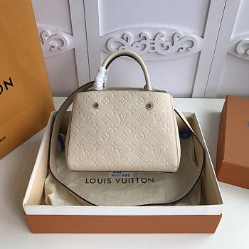 Louis Vuitton Montaigne Small Beige