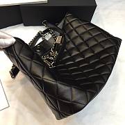 Chanel Dallas Black Shopping Bag  - 2