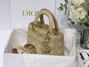 DIOR My ABCDIOR Lady Beige Lambskin Bag - 2