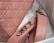 DIOR My ABCDIOR Lady Pink Lambskin Bag M0538 - 3