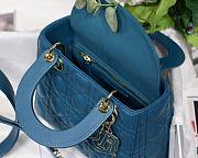 DIOR My ABCDIOR Lady Blue Lambskin Bag | M0538 - 2