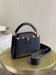 Louis Vuitton Capucines Mini Bag Taurillon Black M56848 - 1