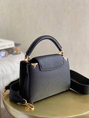 Louis Vuitton Capucines Mini Bag Taurillon Black M56848 - 5