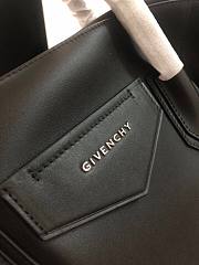 Givency Medium Antigona Soft Bag In Black Leather - 2