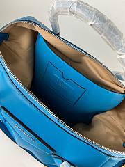 Givency Medium Antigona Soft Bag In Deep Blue Leather - 2