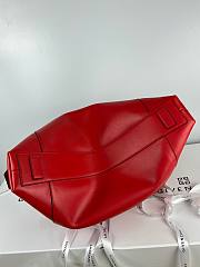 Givency Medium Antigona Soft Bag In Red Leather - 6
