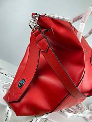 Givency Medium Antigona Soft Bag In Red Leather - 4