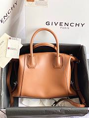 Givency Small Antigona Soft Bag In Brown Leather - 5