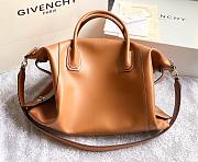 Givency Medium Antigona Soft Bag In Brown Leather - 3