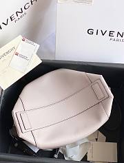 Givency Small Antigona Soft Bag In Gray Leather - 6