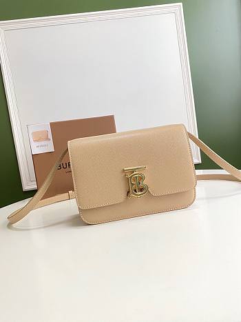 Burberry TB crossbody bag in beige 21cm