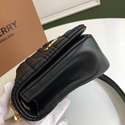 Burberry quilted Lola crossbody bag brown - 4