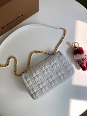 Burberry quilted Lola crossbody bag white - 5