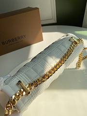 Burberry quilted Lola crossbody bag white - 3