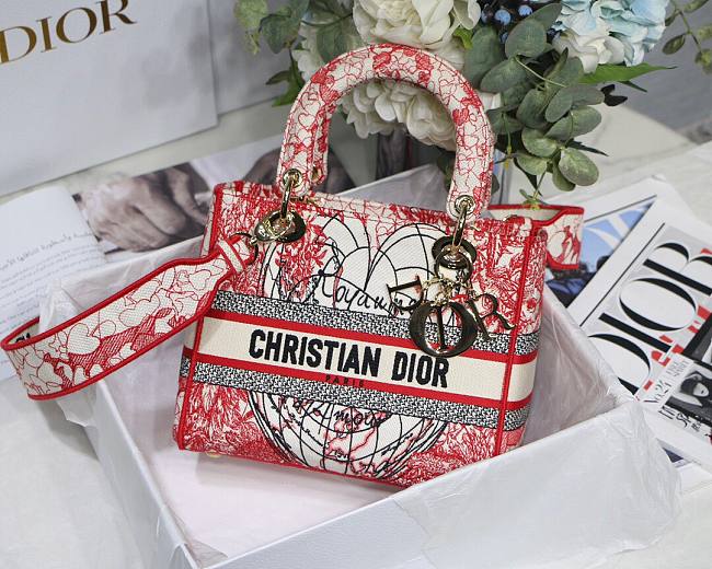 Dior Amour Lady My ABCDior Red size 24cm  - 1