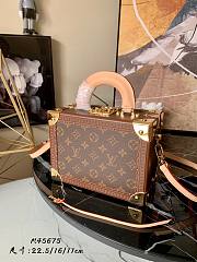 Louis Vuitton Valisette Tresor box M45675  - 5