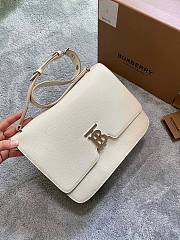 Burberry Thomas Alice Shoulder Bag in White   - 4