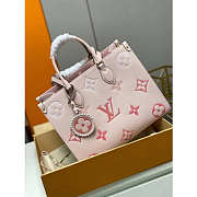 Louis Vuitton Onthego Pink MM Monogram  - 1