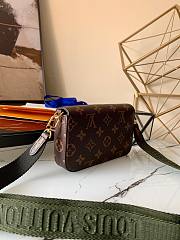 LV FELICIE STRAP & GO Green Strap M80091 - 2