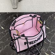 Fendi Roma Tote Bag Pink - 5