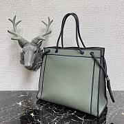 Fendi Roma Tote Bag Green - 4