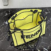 Fendi Roma Tote Bag Yellow - 6