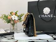 Chanel 19 case phone black leather - 5