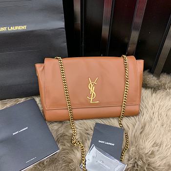 YSL Kate Leather Brown 553804