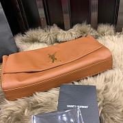 YSL Kate Leather Brown 553804 - 2