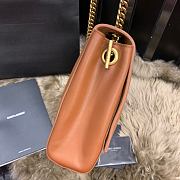 YSL Kate Leather Brown 553804 - 3