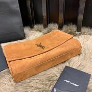 YSL Kate All Leather Brown 553804 - 4