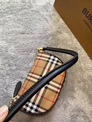 Burberry B Olympia Pouch Checked Shoulder Bag - 5